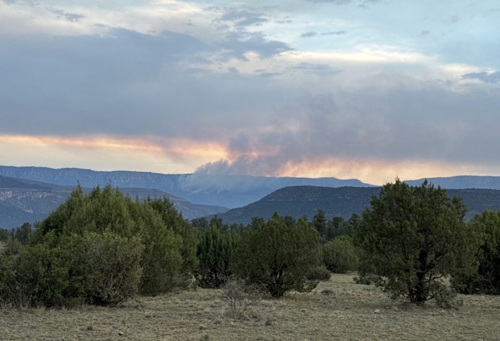 Washington Fire Forces Closure of Arizona Trail in Mogollon Rim Country