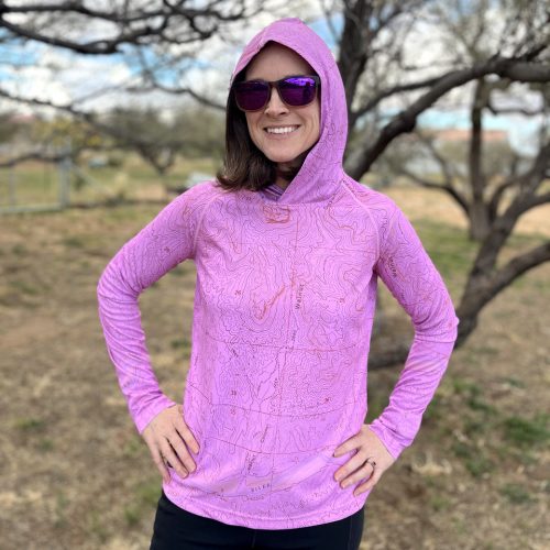 Gila River Sun Hoodie - Women's Raspberry